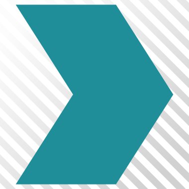 Yöne doğru vektör simgesi