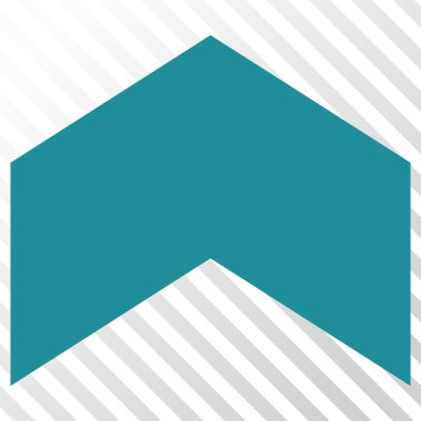 Yön yukarı vektör simgesi