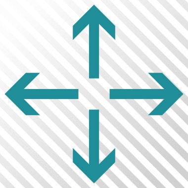 Oklar vektör simgesini genişletin