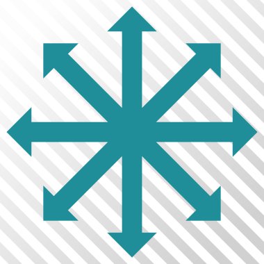 Oklar vektör simgesini genişletin