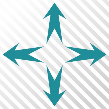 Oklar vektör simgesini genişletin