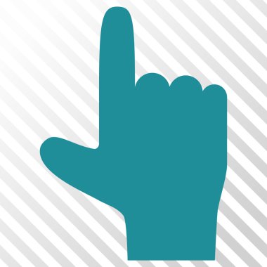 Vektör simge kadar el işaretçisi