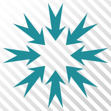 Basınç okları vektör simgesi