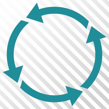 geri dönüşüm vektör simgesi