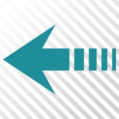 Sol vektör simge göndermek