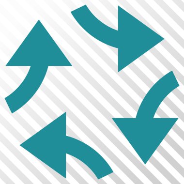 Oklar vektör simge girdap