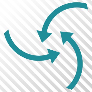 Oklar vektör simge girdap