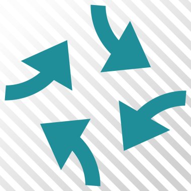 Oklar vektör simge girdap