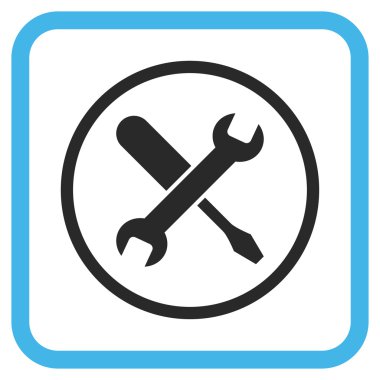 Vektör simgesi bir çerçeve içinde ayarlama