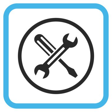 Vektör simgesi bir çerçeve içinde ayarlama