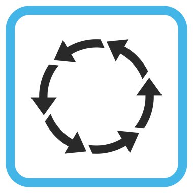 Bir çerçeve içinde CCW vektör simge döndürmek