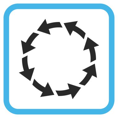 Bir çerçeve içinde CCW vektör simge döndürmek