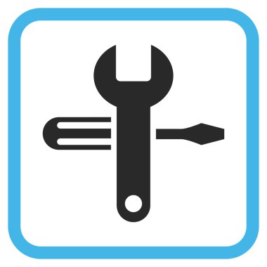 Vektör simgesi bir çerçeve içinde ayarlama