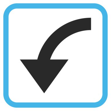 Bir çerçeve içinde CCW vektör simge döndürmek