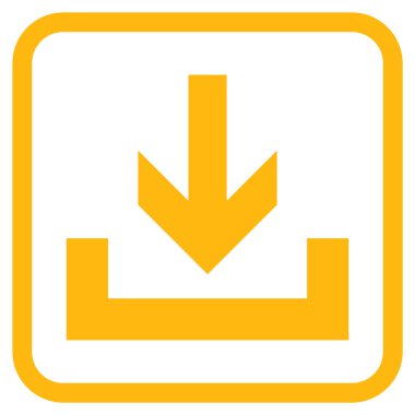 Vektör simgesi bir çerçeve içinde indirme