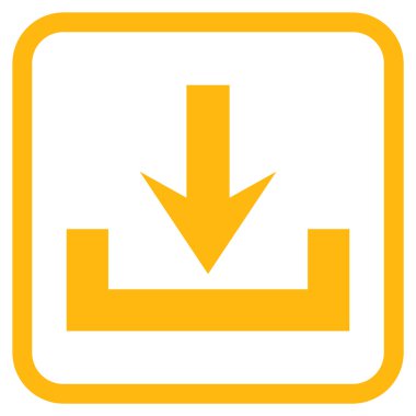 Vektör simgesi bir çerçeve içinde indirme