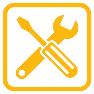 Seçenekleri vektör simgesi bir çerçeve içinde