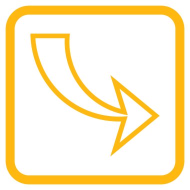 Vektör simgesi bir çerçeve içinde Yinele