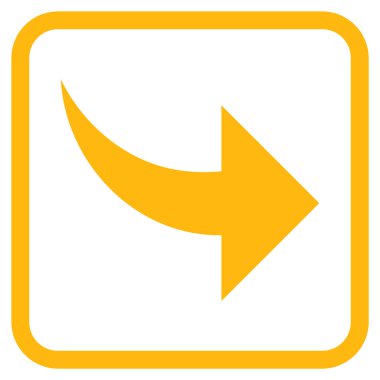 Vektör simgesi bir çerçeve içinde Yinele