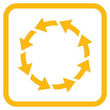 Bir çerçeve içinde CCW vektör simge döndürmek