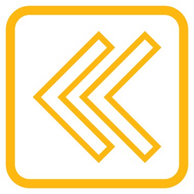 Shift Sol vektör simgesi bir çerçeve içinde