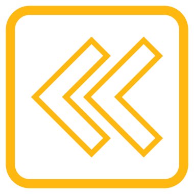 Shift Sol vektör simgesi bir çerçeve içinde