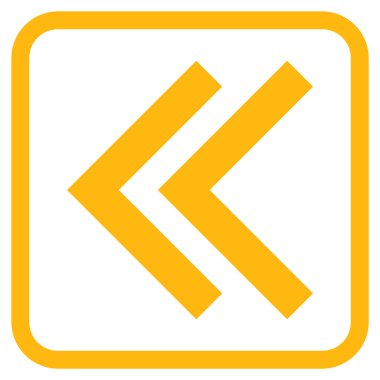 Shift Sol vektör simgesi bir çerçeve içinde