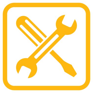 Vektör simgesi bir çerçeve içinde ayarlama