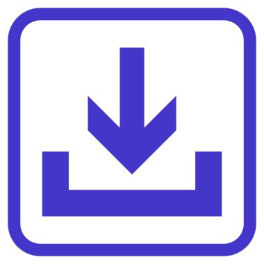 Vektör simgesi bir çerçeve içinde indirme