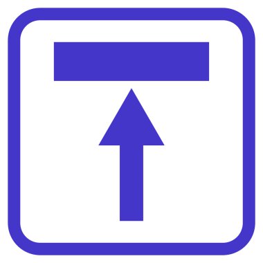 Top vektör simgesi bir çerçeve içinde hareket