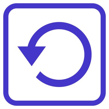 Bir çerçeve içinde CCW vektör simge döndürmek