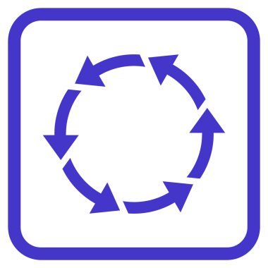 Bir çerçeve içinde CCW vektör simge döndürmek