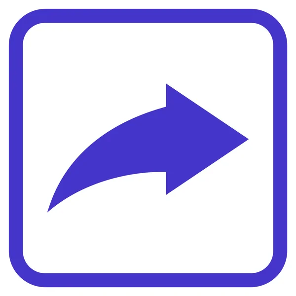 Rehacer icono vectorial en un marco — Vector de stock
