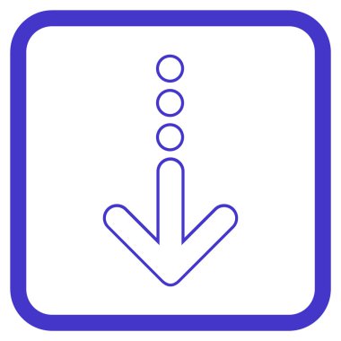 Vektör simgesi bir çerçeve içinde gönderin