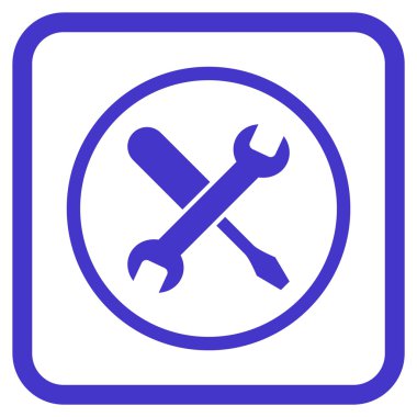 Vektör simgesi bir çerçeve içinde ayarlama