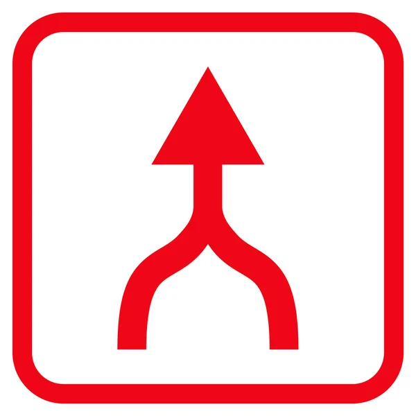 Векторная икона Combine Arrow — стоковый вектор