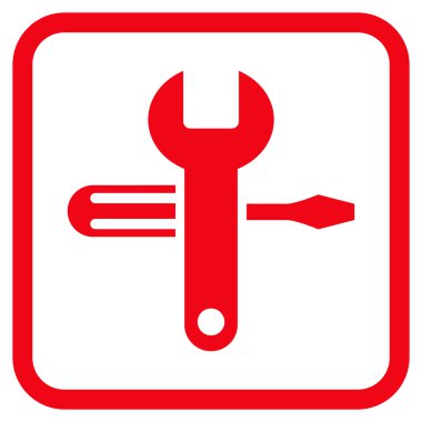 Vektör simgesi bir çerçeve içinde ayarlama