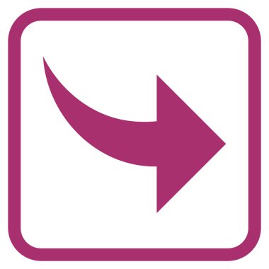 Vektör simgesi bir çerçeve içinde Yinele