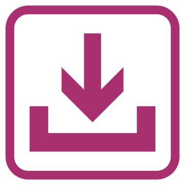 Vektör simgesi bir çerçeve içinde indirme