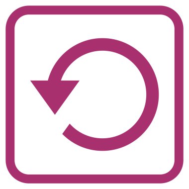 Bir çerçeve içinde CCW vektör simge döndürmek