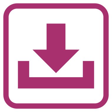 Vektör simgesi bir çerçeve içinde indirme