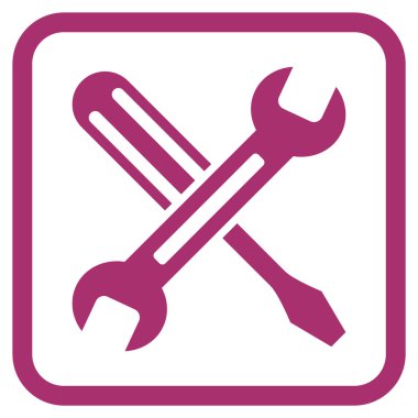 Vektör simgesi bir çerçeve içinde ayarlama