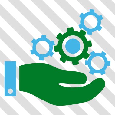 Mekanik Servisi vektör simgesi