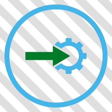 COG Tümleştirme vektör simgesi