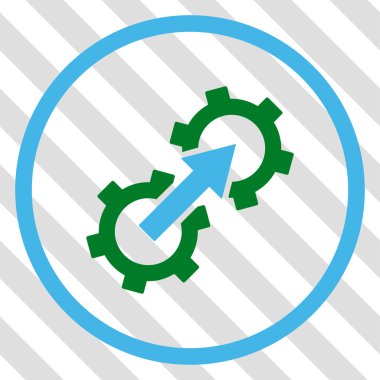 Dişli Tümleştirme vektör simgesi