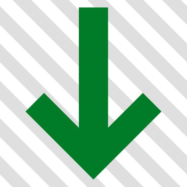 ok aşağı vektör simgesi