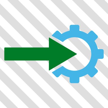 COG Tümleştirme vektör simgesi