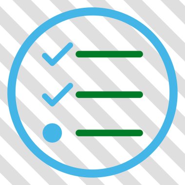 Denetim listesi vektör simgesi