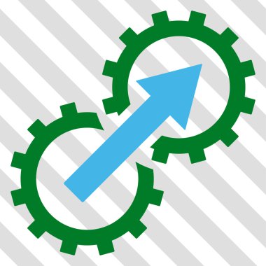 Dişli Tümleştirme vektör simgesi