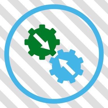 Dişli Tümleştirme vektör simgesi